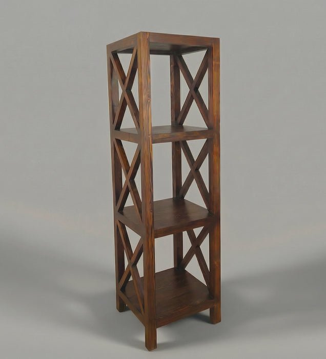 CLEMENT Solid Wood 3 tier Shelf Stand