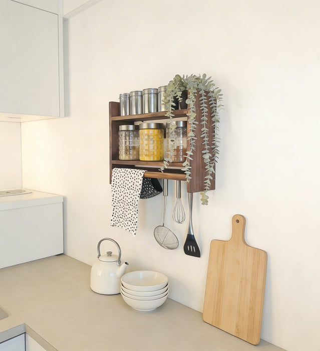 Diana Wooden Kitchen Storage Rack