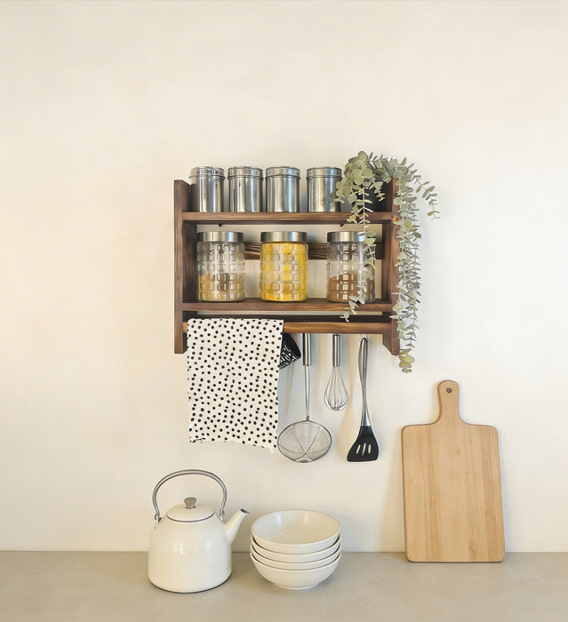 Diana Wooden Kitchen Storage Rack