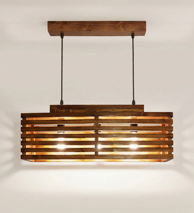Elegant 24 Centrum Wooden 2 Series Hanging Lamp