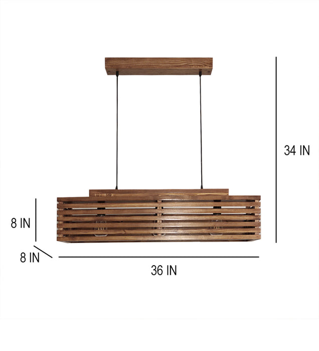 Elegant 36 Centrum Brown Series Hanging Lamp