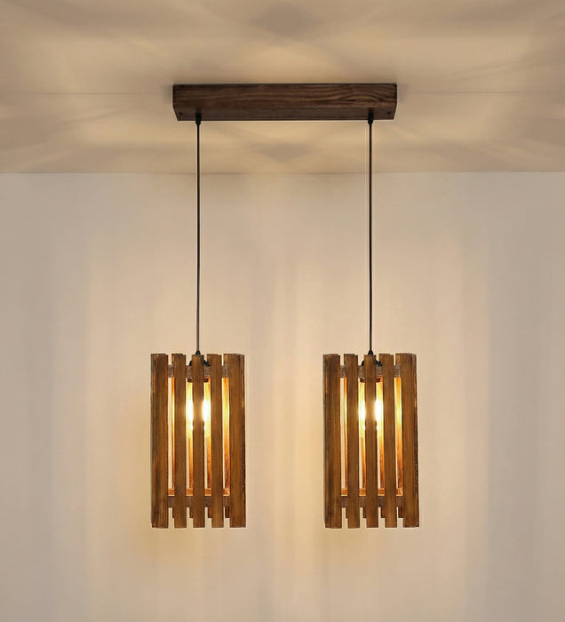 Elegant Brown 2 Series Hanging Light