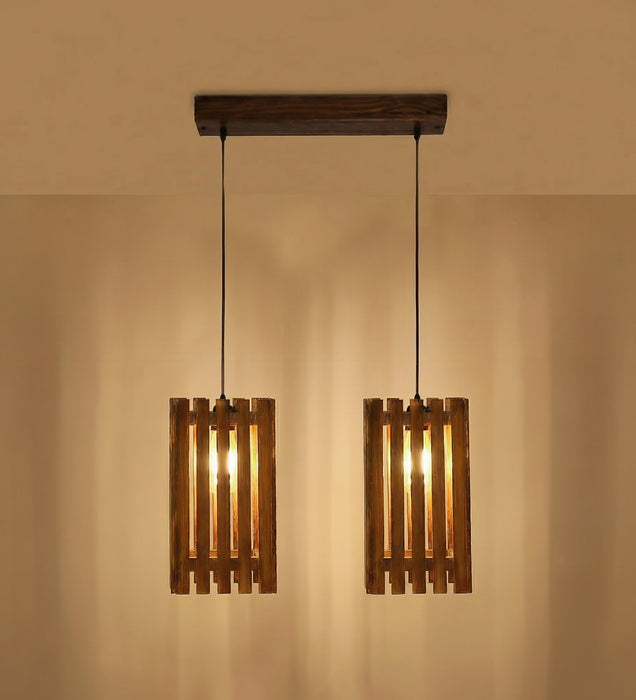 Elegant Brown 2 Series Hanging Light