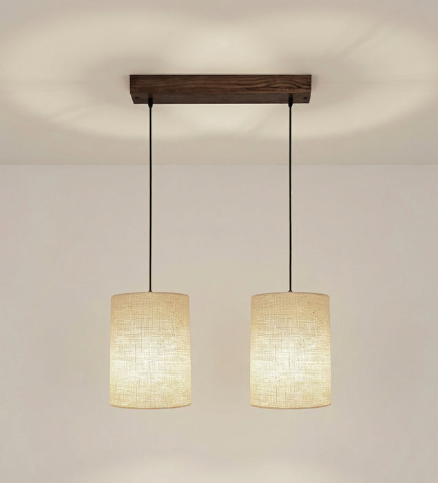 Elementary Beige 2 Series Hanging Light