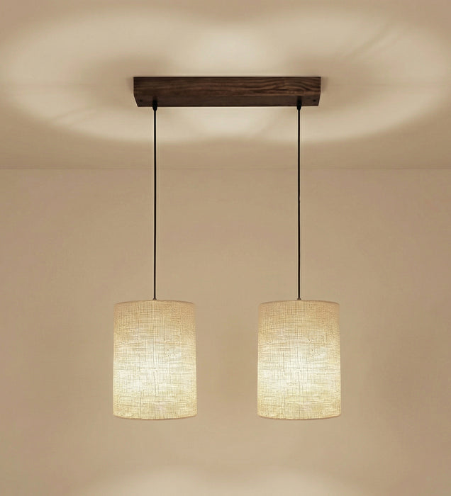 Elementary Beige 2 Series Hanging Light
