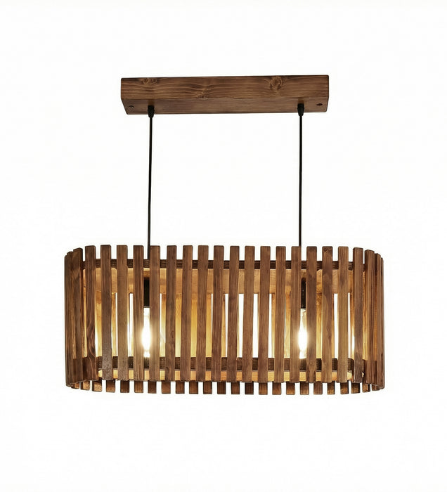 Elora 24 Centrum Wooden 2 Series Hanging Lamp