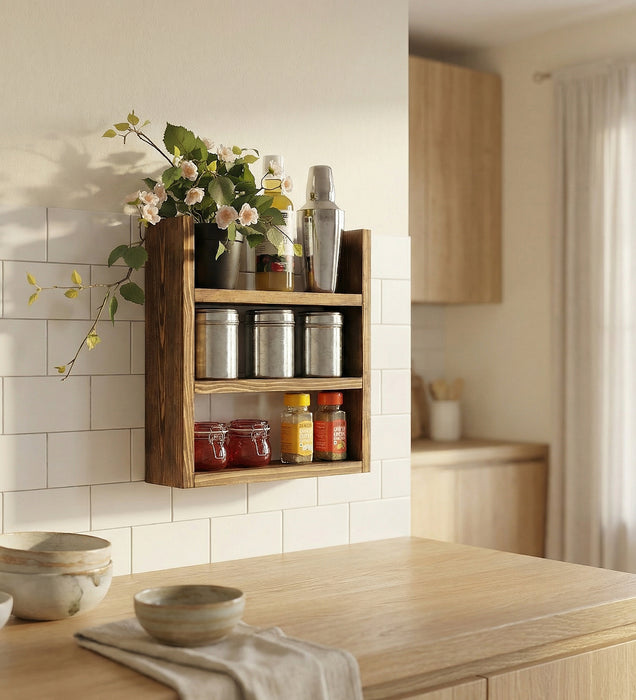 Emma Wooden Kitchen Storage Rack