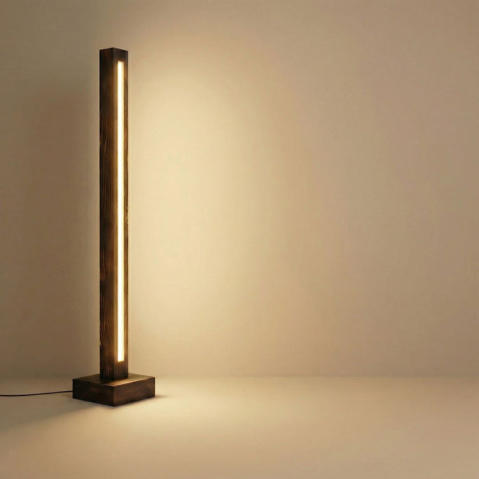 Excalibur LED Wooden Floor Lamp
