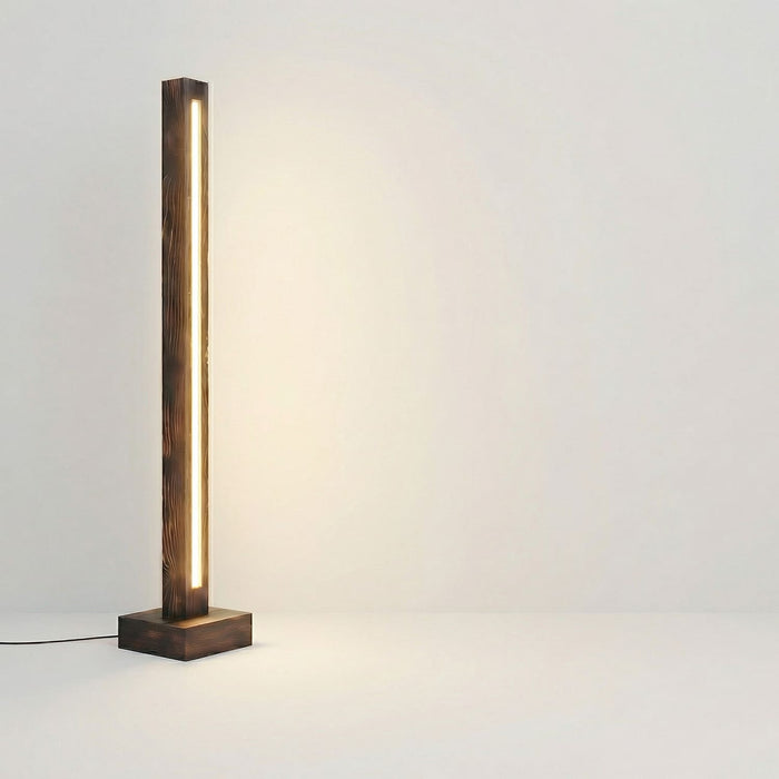 Excalibur LED Wooden Floor Lamp