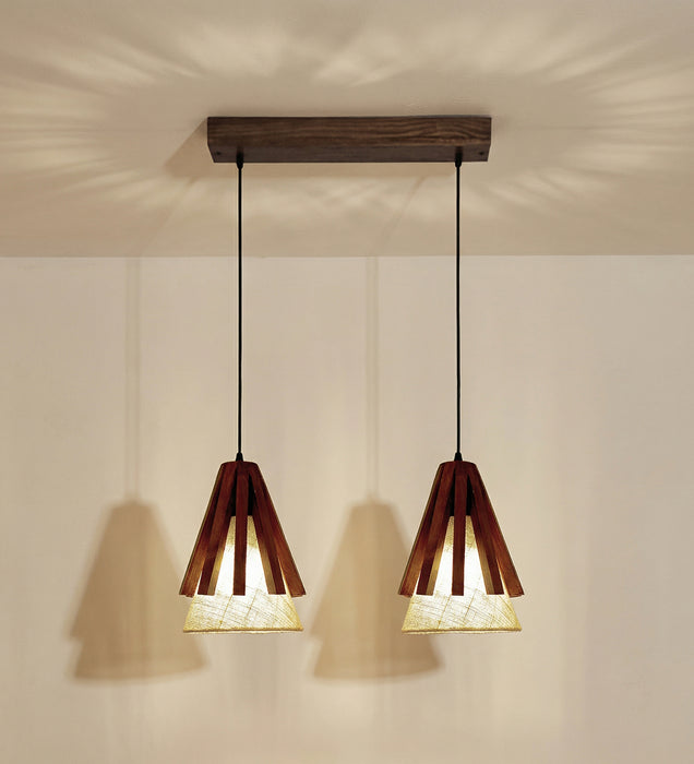 Flue Brown 2 Series Hanging Light