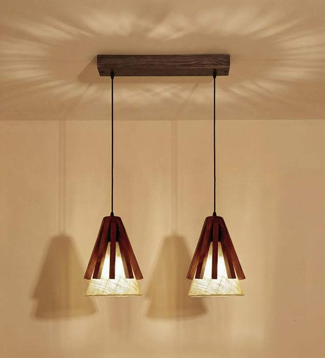 Flue Brown 2 Series Hanging Light