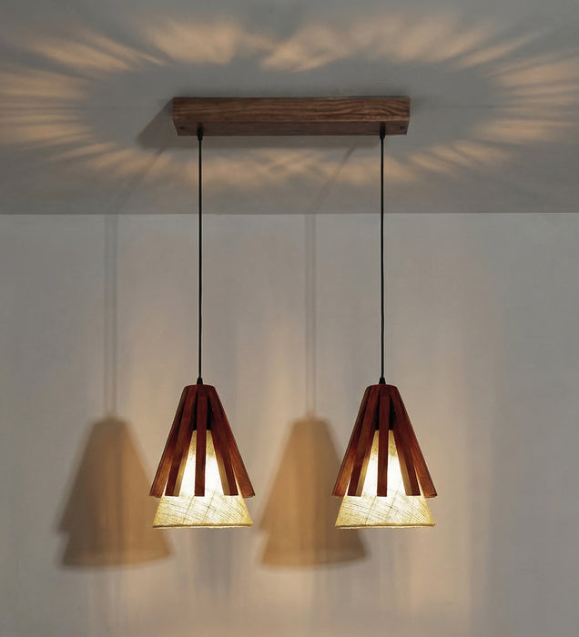 Flue Brown 2 Series Hanging Light