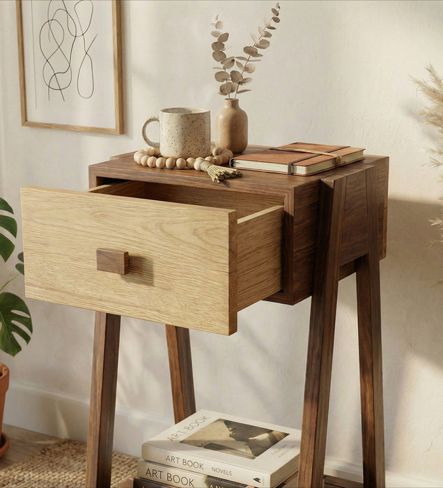 Gabrielle Solid Wood End Table
