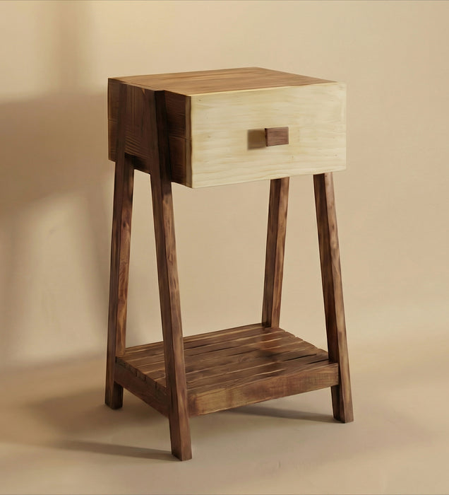 Gabrielle Solid Wood End Table