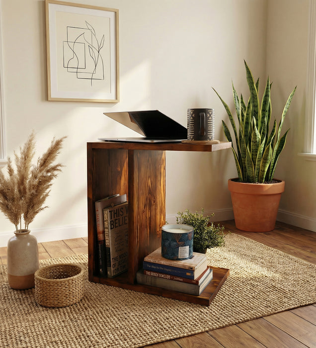 HUGO Solid Wood End Table