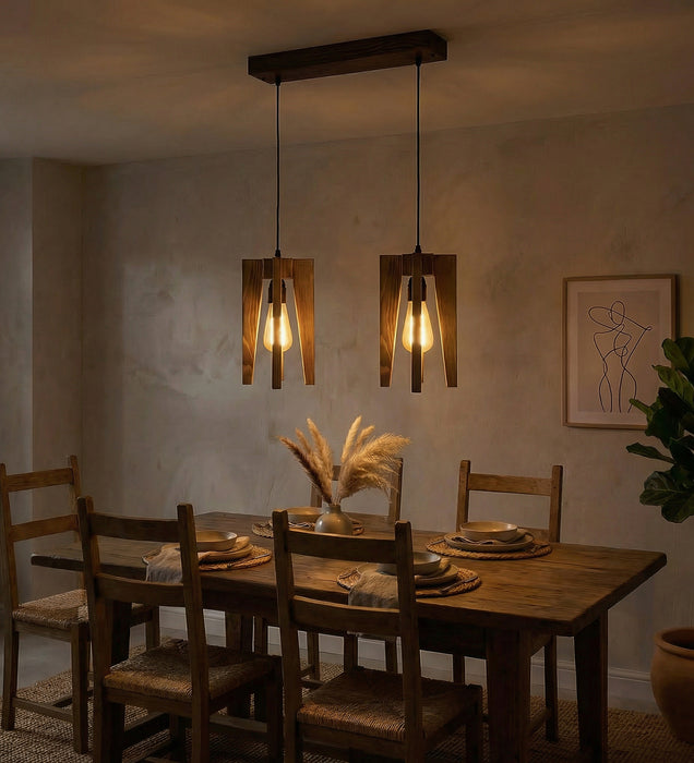 Jet Brown 2 Series Hanging Light