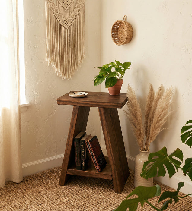 Michael Solid Wood End Table
