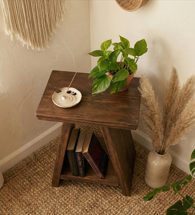 Michael Solid Wood End Table