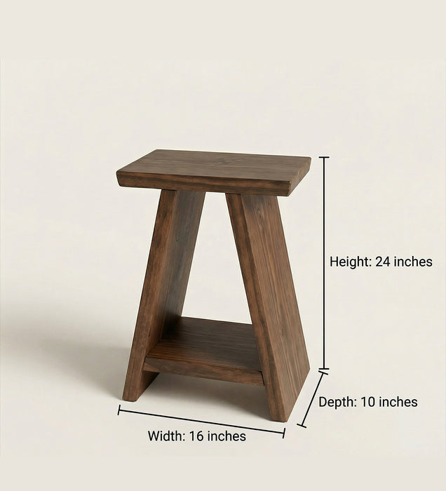 Michael Solid Wood End Table