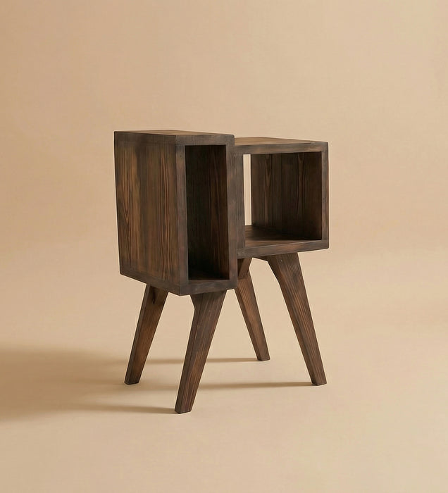 Noel Solid Wood End Table