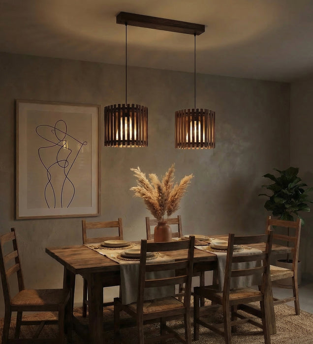 Octa Brown 2 Series Hanging Light