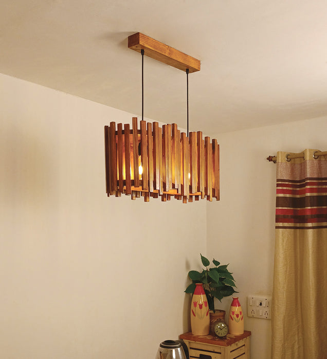 Palisade 24 Centrum Wooden 2 Series Hanging Lamp