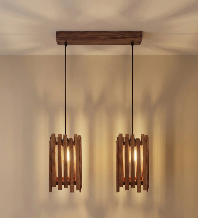 Palisade Brown 2 Series Hanging Light