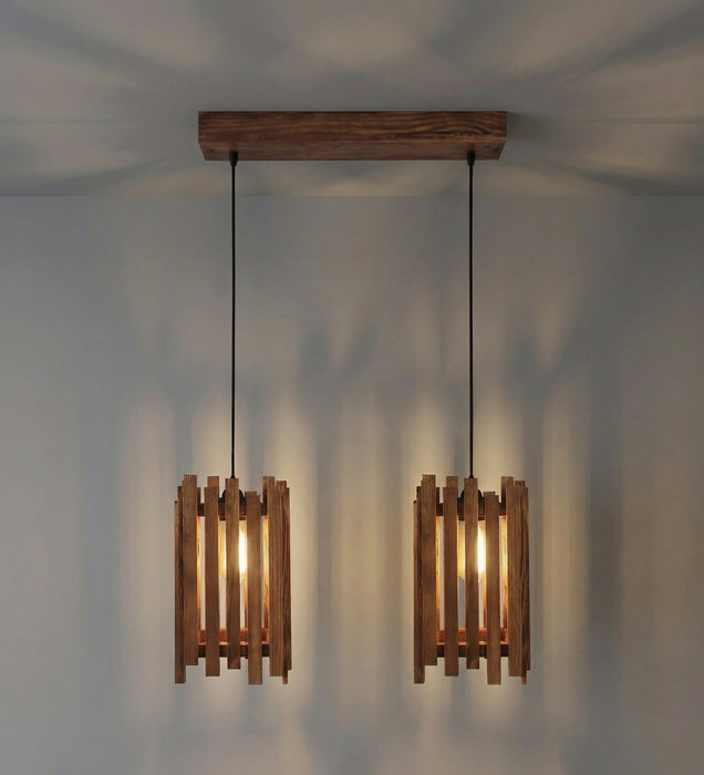 Palisade Brown 2 Series Hanging Light