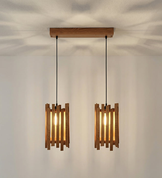 Palisade Beige 2 Series Hanging Light