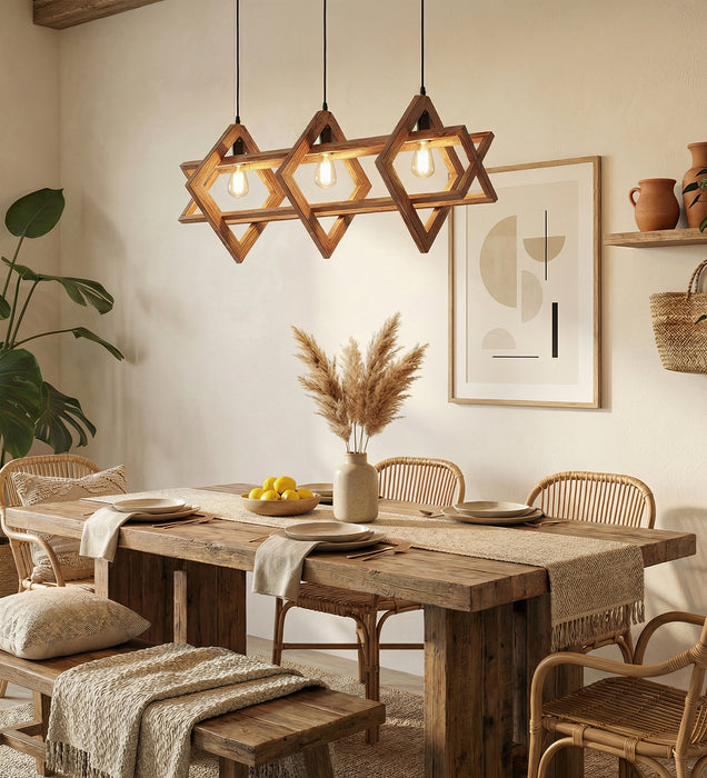 Paragon Brown 3 Series Hanging Lamp