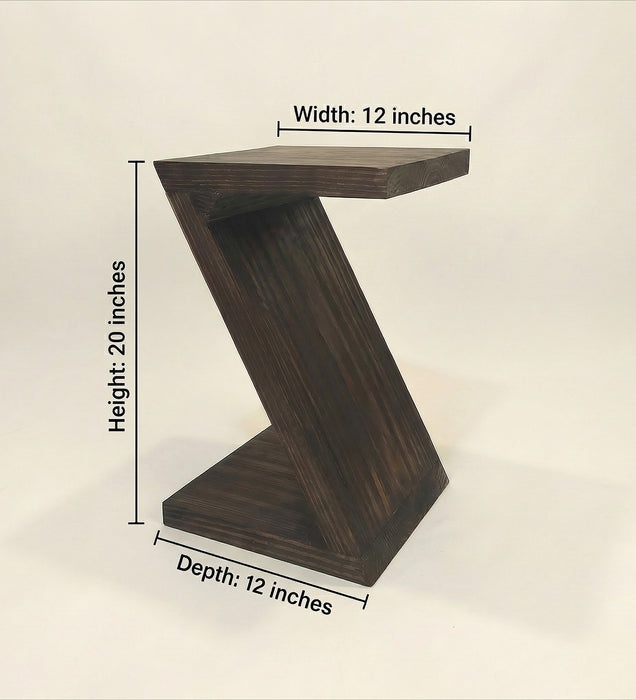 Patrice Solid Wood End Table