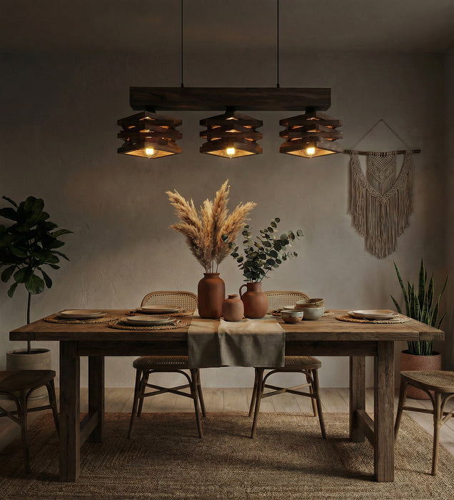 Star Brown Series Hanging Lamp