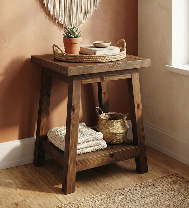 Raphael Solid Wood End Table