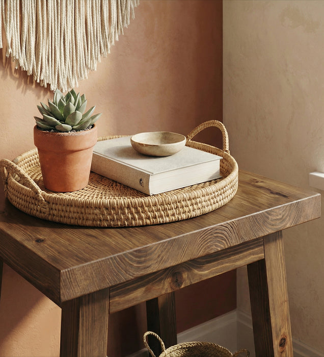 Raphael Solid Wood End Table