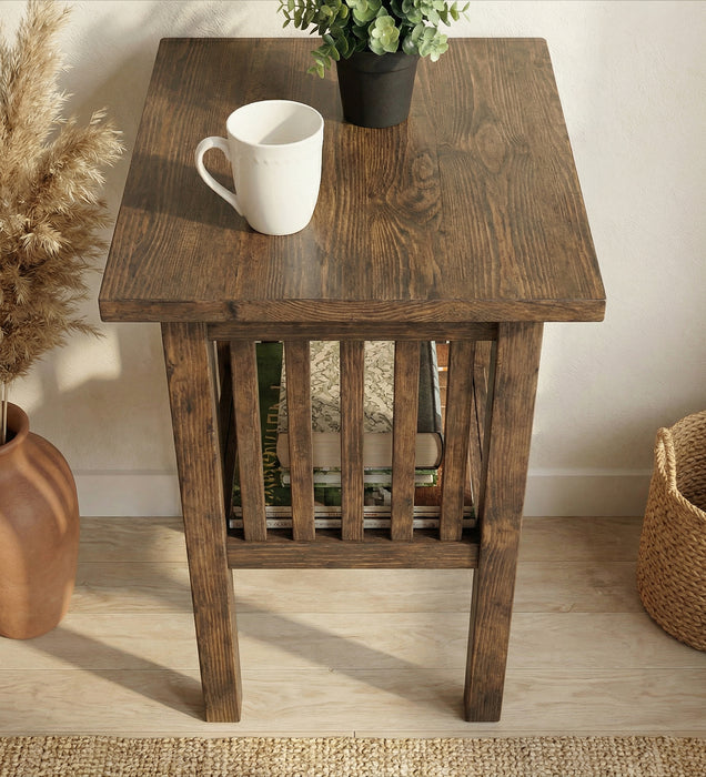Rex Solid Wood End Table