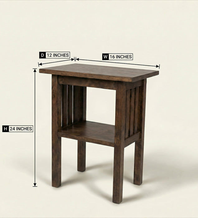 Rex Solid Wood End Table