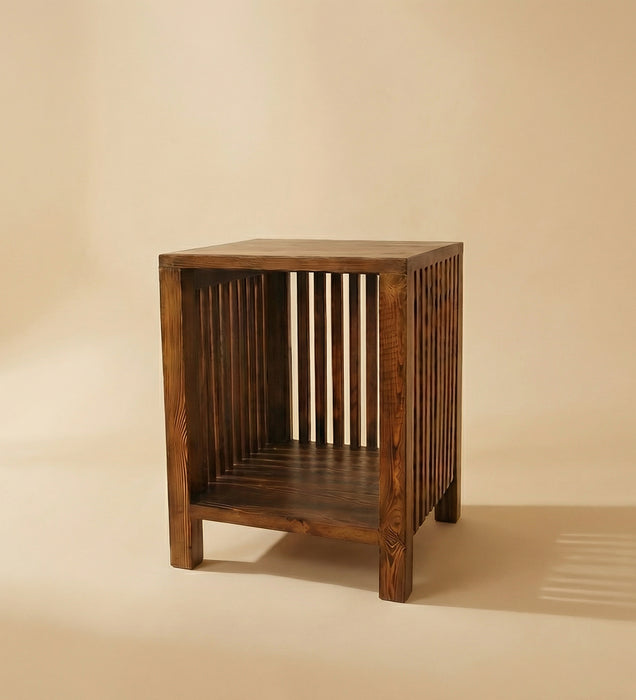 RUFUS Solid Wood End Table