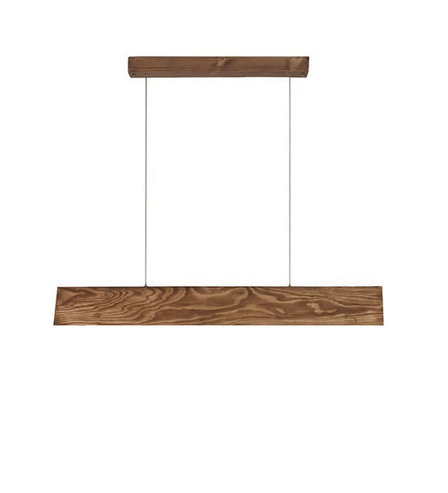 Sirius 24 Brown Wooden LED Hanging Lamp