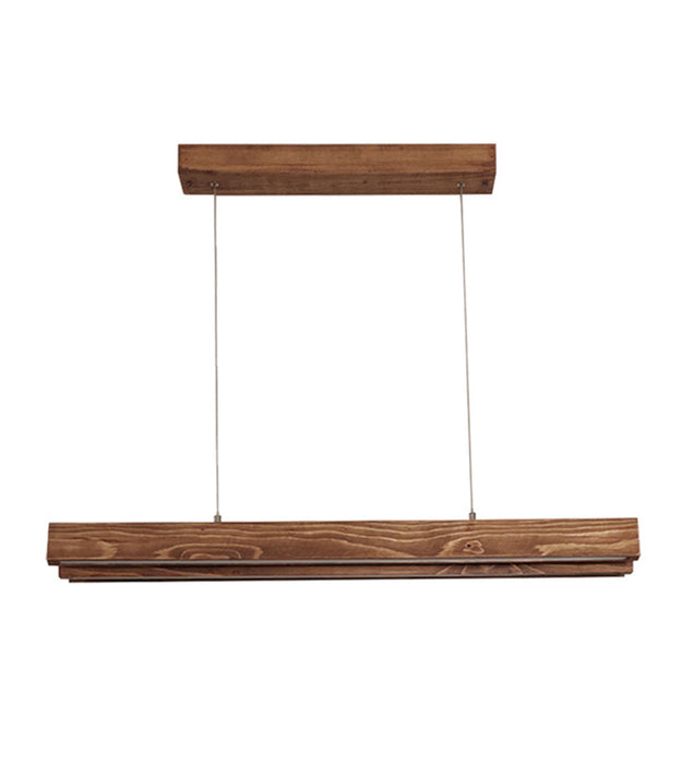 Slimline 36 TRIO Wooden LED Hanging Lamp