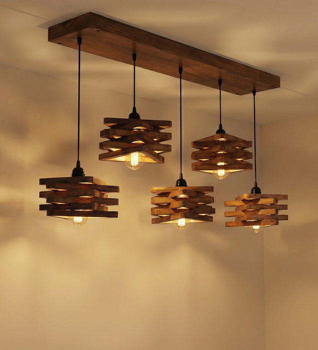Star Brown 5 Series Hanging Lamp