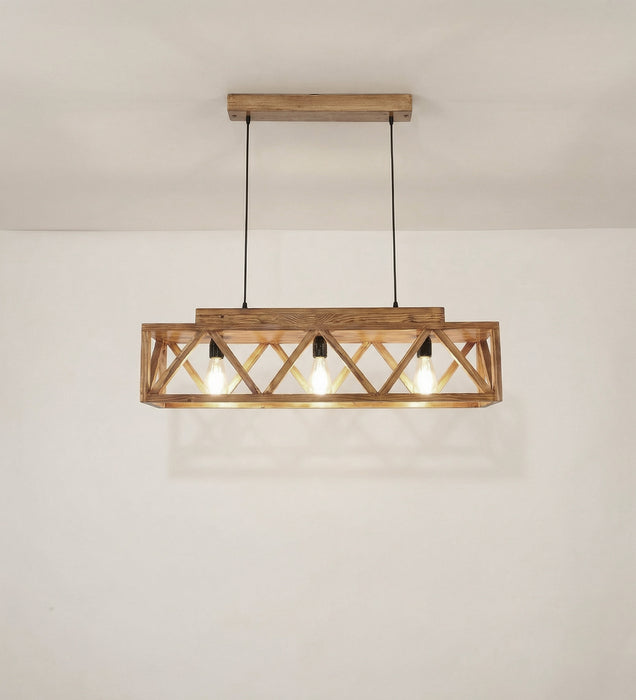 Symmetric 36 Centrum Brown 3 Series Hanging Lamp