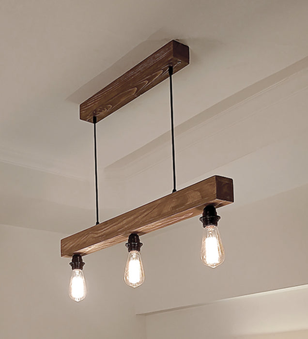 Tavern Brown Wooden Series Hanging Lamp