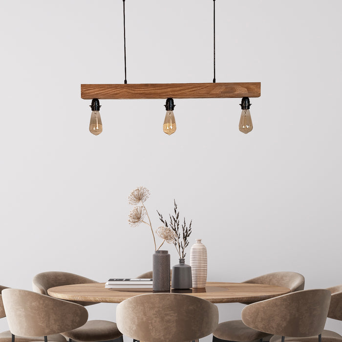 Tavern Brown Wooden Series Hanging Lamp