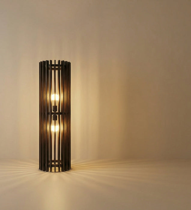 Ventus Duo Wooden Floor Lamp
