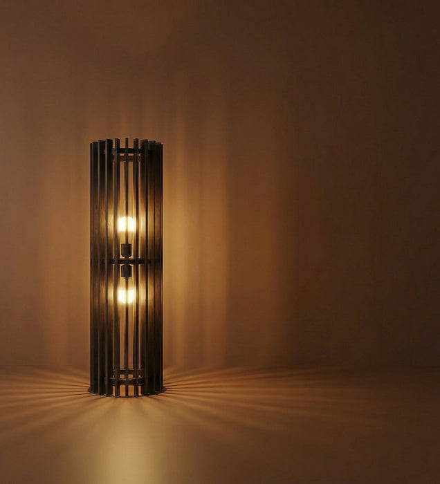 Ventus Duo Wooden Floor Lamp
