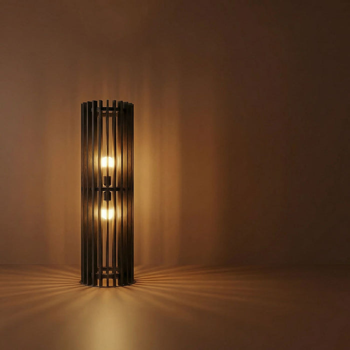 Ventus Duo Wooden Floor Lamp