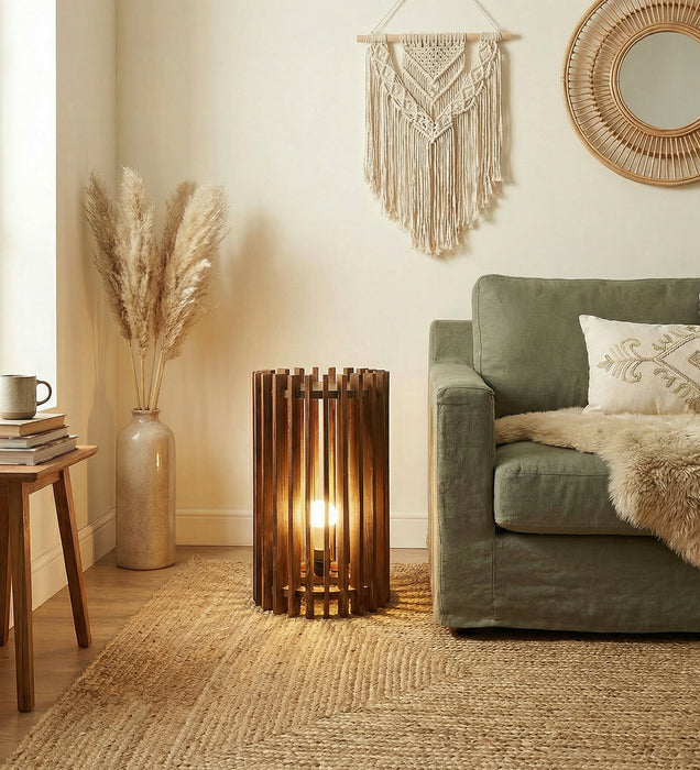 Ventus Sidekick Wooden Floor Lamp