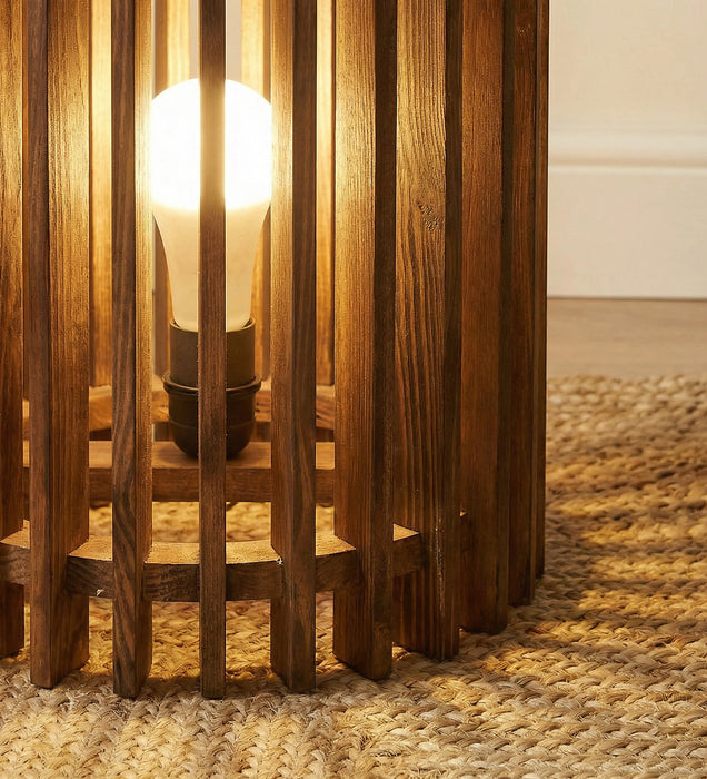 Ventus Sidekick Wooden Floor Lamp