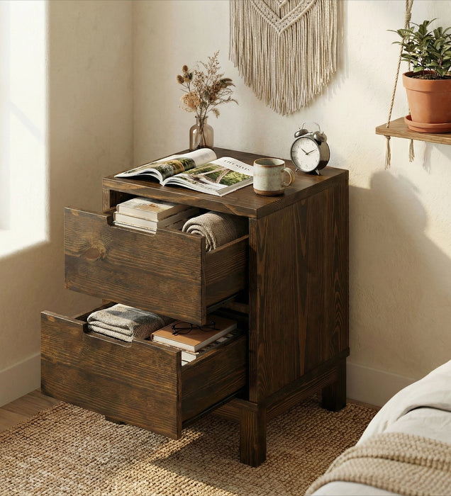 Zeno Solid Wood End Table