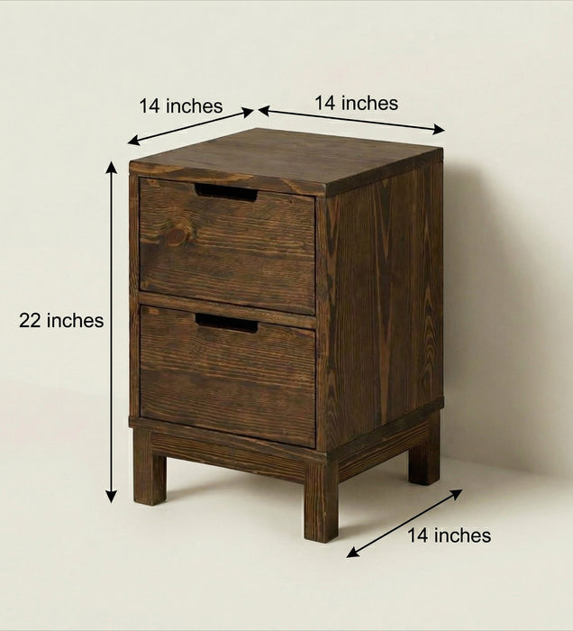 Zeno Solid Wood End Table